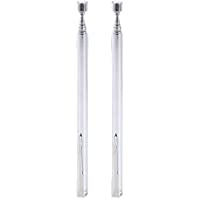 POFET 2pcs telescópica magnética recoger herramienta 26 pulgadas varilla varilla stick extensible imán herramienta de…